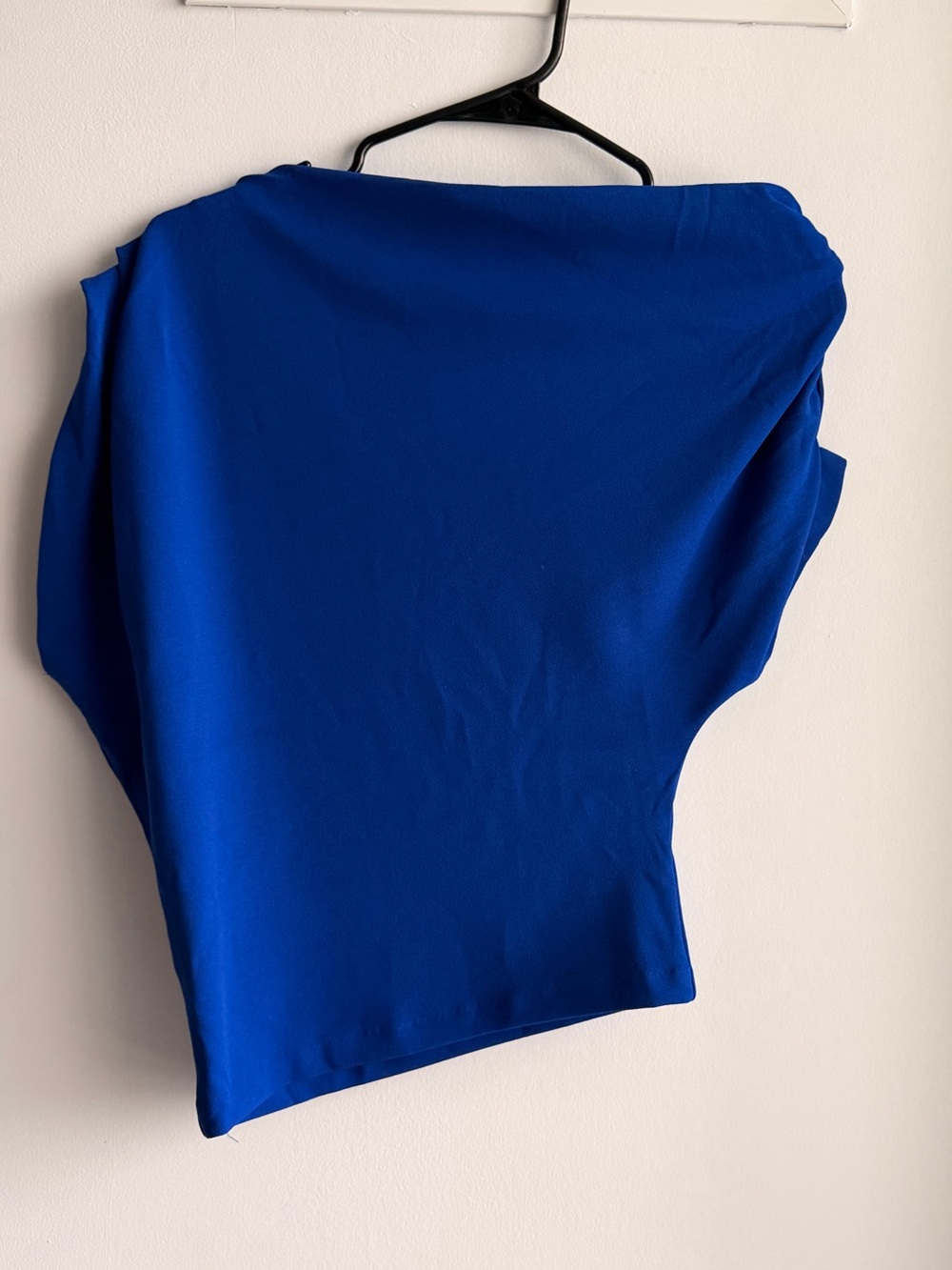 Zara Bold Cobalt Short Sleeve Top